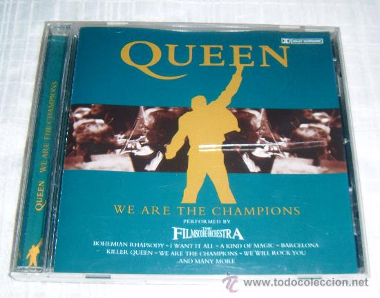 CDs de m&uacute;sica: cd de queen  we are the champions - Foto 1