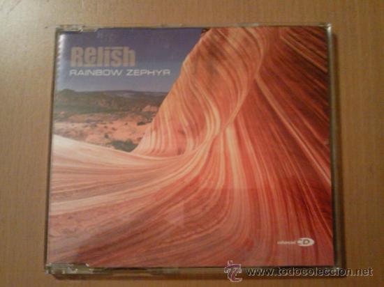 CDs de m&uacute;sica: RELISH RAINBOW ZEPHYR CD 4 TRACKS - Foto 1