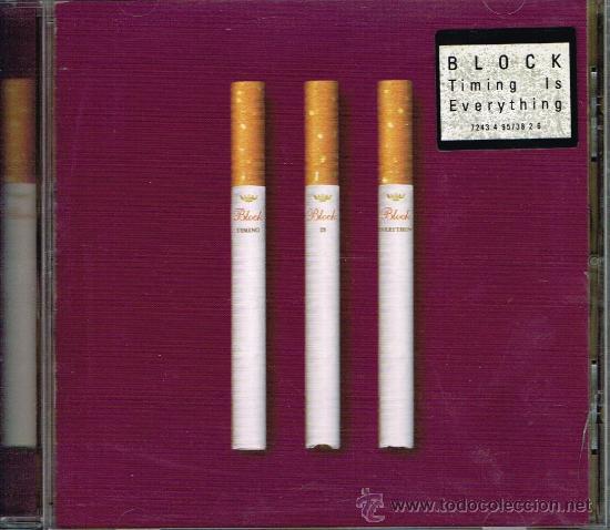 CDs de m&uacute;sica: Block - Timing is Everithing - Cd 1998 - Foto 1