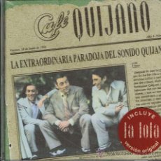 CDs de Música: CAFÉ QUIJANO - LA EXTRAORDINARIA PARADOJA DEL SONIDO QUIJANO - CD 1999