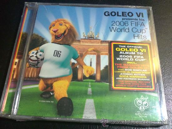 CDs de m&uacute;sica: GOLEO VI - 2006 FIFA WORLD CUP HITS. &Eacute;XITOS DE LOS MUNDIALES F&Uacute;TBOL 2006. CD NUEVO Y A&Uacute;N PRECINTADO