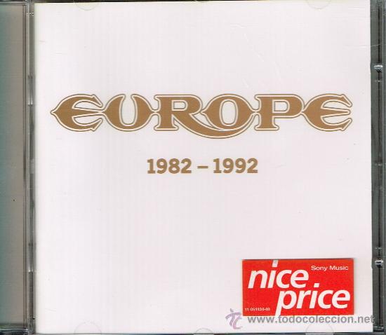 CDs de m&uacute;sica: Europe - 1982-1992 - Cd 1993 - Foto 1