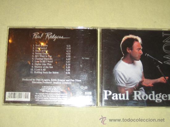 CDs de m&uacute;sica: PAUL RODGERS - NOW estado normal - Foto 1