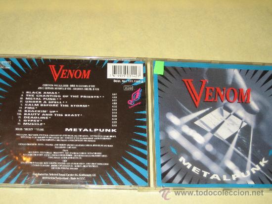 CDs de m&uacute;sica: VENOM - METALPUNK - Foto 1