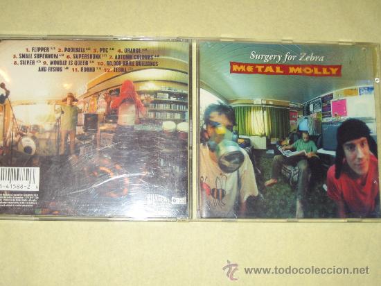 CDs de m&uacute;sica: METAL MOLLY - SURGERY FOR ZEBRA - Foto 1