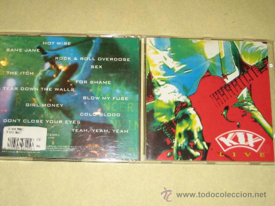 CDs de m&uacute;sica: KIX - LIVE - Foto 1