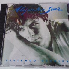 CDs de Música: ALEJANDRO SANZ VIVIENDO DEPRISA CD ALBUM AÑO 1991 CONTIENE 10 TEMAS MIGUEL ANGEL ARENAS