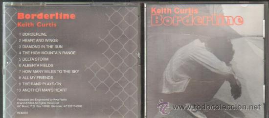 CDs de m&uacute;sica: KEITH CURTIS - BORDERLINE   CD-SOLEXT-251 - Foto 1