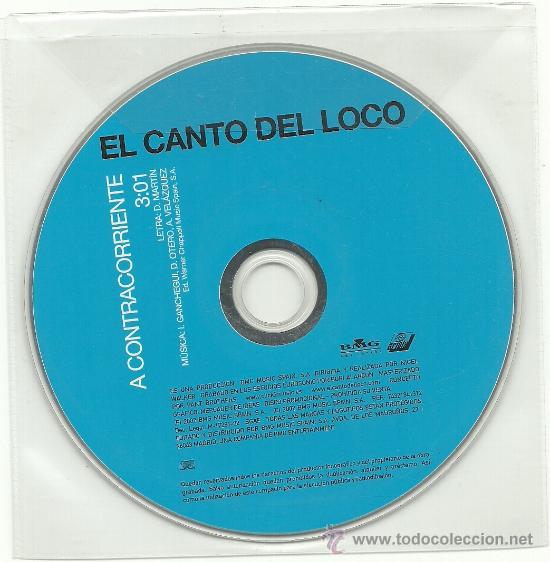 CDs de m&uacute;sica: EL CANTO DEL LOCO. A contracorriente (cd single 2002 ) - Foto 1