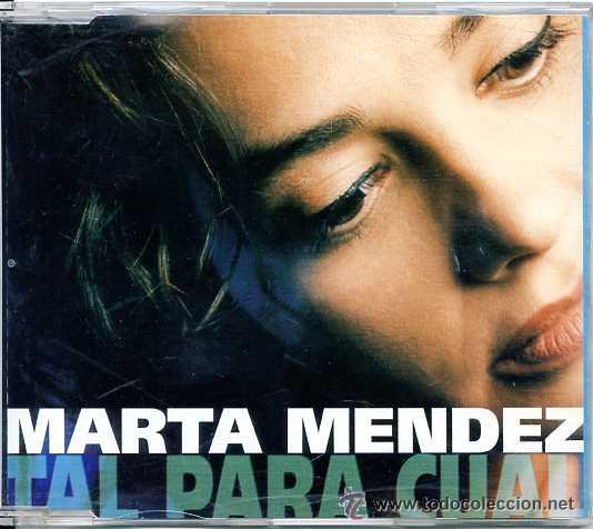 CDs de m&uacute;sica: MARTA MENDEZ - TAL PARA CUAL ( CD SINGLE ) - Foto 1