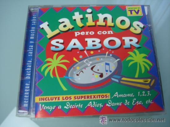 CDs de m&uacute;sica: LATINOS PERO CON SABOR - VARIOS - CD - Foto 1