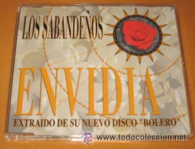 CDs de m&uacute;sica: LOS SABANDE&Ntilde;OS - ENVIDIA - CD SINGLE - Foto 1
