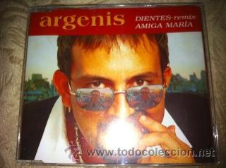 CDs de m&uacute;sica: ARGENIS - DIENTES REMIX / AMIGA MARIA  - CD SINGLE - Foto 1