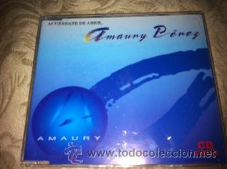 CDs de m&uacute;sica: AMAURY PEREZ - ACUERDATE DE MI - CD SINGLE - Foto 1