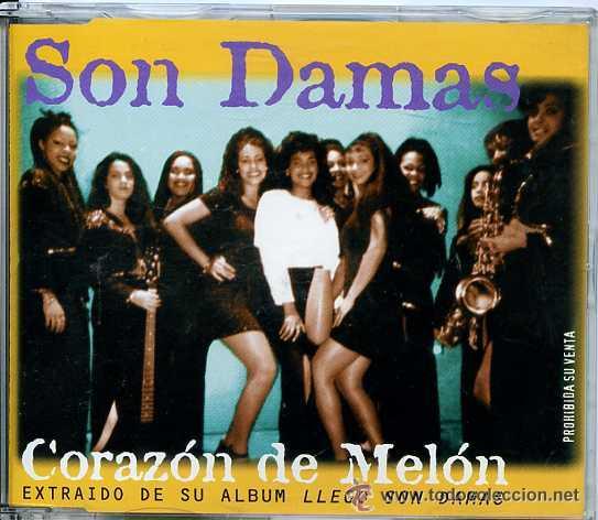 CDs de m&uacute;sica: SON DAMAS - CORAZON DE MELON - CD SINGLE - Foto 1