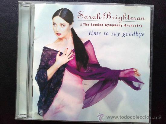 CDs de m&uacute;sica: SARAH BRIGHTMAN, TIME TO SAY GOODBYE - CD - Foto 1