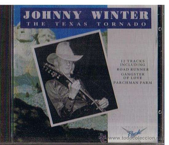 CDs de m&uacute;sica: JOHNNY WINTER THE TEXAS TORNADO - Foto 1