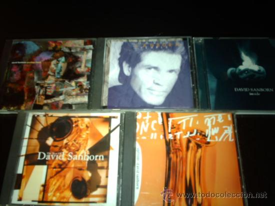 CDs de m&uacute;sica: LOTE 5 CDS DAVID SANBORN - Foto 1