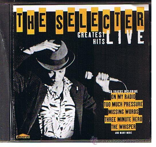 CDs de m&uacute;sica: THE SELECTER  GREATES HITS  LIVE - Foto 1
