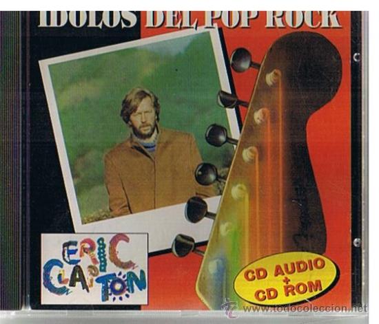 CDs de m&uacute;sica: ERIC CLAPTON  IDOLOS DEL POP CD + CD ROM - Foto 1