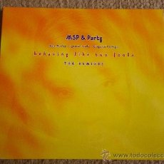 CDs de Música: RITA MARLEY MSP & PARTY BEHAVING LIKE TWO FOOLS CD MAXI SINGLE CARTON 6 TEMAS REMIXES BOB MARLEY . Lote 31072038