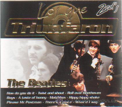 CDs de m&uacute;sica: THE BEATLES RARO 2CD LOS QUE TRIUNFARON - Foto 1