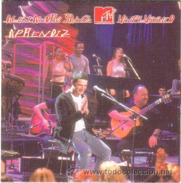 CDs de m&uacute;sica: ALEJANDRO SANZ PROMO CD SINGLE APRENDIZ - Foto 1