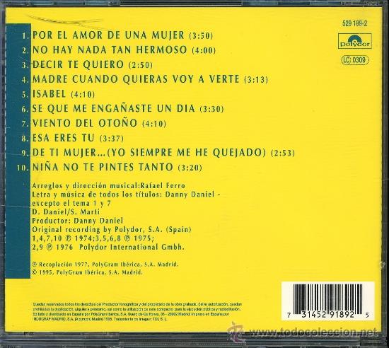 CDs de m&uacute;sica: LO MEJOR DE DANNY DANIEL - Foto 2