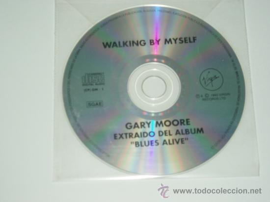 CDs de m&uacute;sica: GARY MOORE PROMO CD SINGLE NEED WALKING BY MYSELF - Foto 1