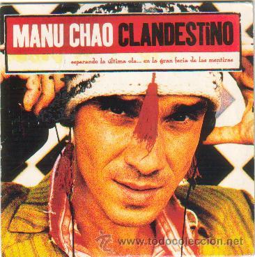 CDs de m&uacute;sica: MANU CHAO CD SINGLE CLANDESTINO - Foto 1