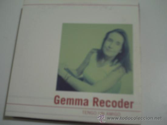 CDs de m&uacute;sica: GEMMA RECODER / TENGO UN AMIGO /CD SINGLE PROMO PEPETO - Foto 1