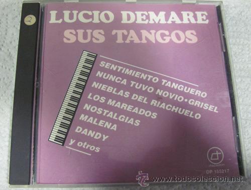 CDs de m&uacute;sica: LUCIO DEMARE - SUS TANGOS - CD - Foto 1