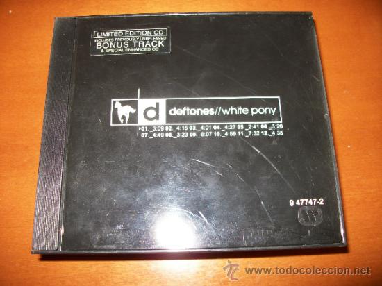 cd deftones - white pony - limited numbered edi - Buy CD's of Heavy Metal  Music on todocoleccion