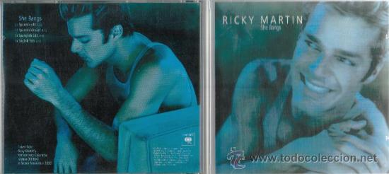 CDs de m&uacute;sica: RICKY MARTIN PROMO CD SINGLE SHE BANGS - Foto 1