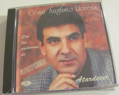 CDs de m&uacute;sica: CESAR AUGUSTO LLOR&Eacute;NS - ATARDECER - CD A ESTRENAR - Foto 2