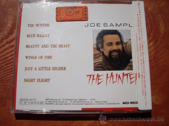 CDs de m&uacute;sica: Joe Sample - The Hunter Cd Ed japonesa - Foto 2