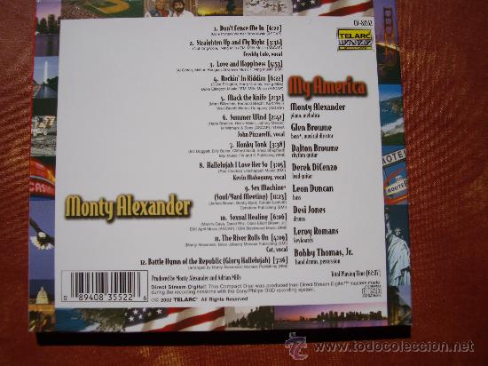 CDs de m&uacute;sica: Monty Alexander - My America - Cd - Foto 2
