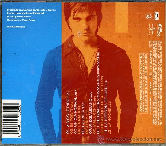 CDs de m&uacute;sica: JUANES. UN DIA NORMAL - Foto 2