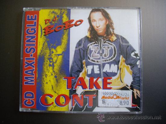CDs de m&uacute;sica: DJ Bobo - Take Control 4 versiones Cd Sigle - Foto 1