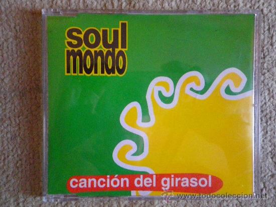 Music CDs: SOUL MONDO Cancion del girasol CD SINGLE PORTADA PLASTICO REMIX A&Ntilde;O 1994 3 VERSIONES