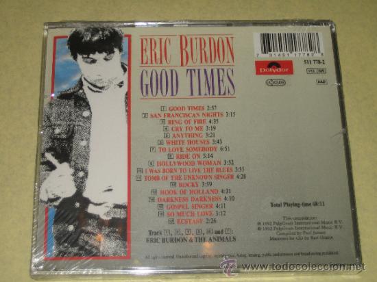 CDs de m&uacute;sica: ERIC BURDON - PRECINTADO - Foto 1