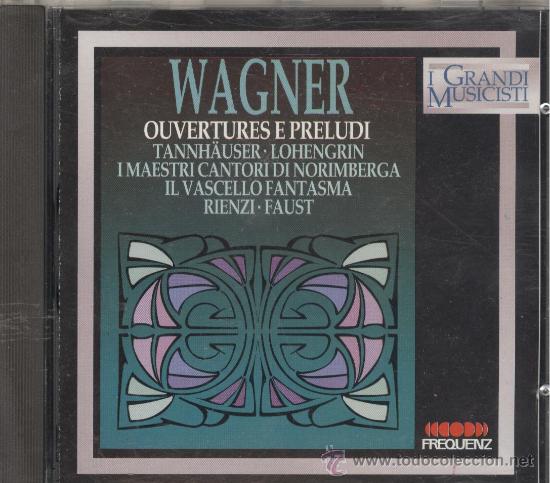 CDs de m&uacute;sica: wagner. overtures e prelludi. DDD. Holland - Foto 1