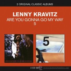 CDs de Música: LENNY KRAVITZ * 2 CD * ARE YOU GONNA GO MY WAY / 5 * PRECINTADO!!!