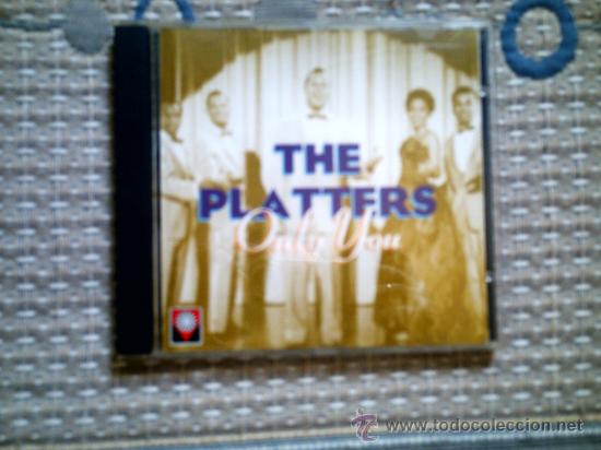 CDs de m&uacute;sica: CD THE PLATTERS. ONLY YOU - Foto 1