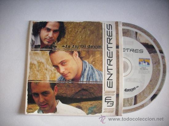CDs de m&uacute;sica: ENTRETRES / LA LEY DEL CORAZON / CD SINGLE / PEPETO RECORDS - Foto 1