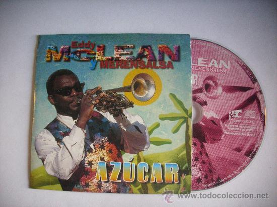 CDs de m&uacute;sica: EDDY MCLEAN Y MERENSALSA ( AZUCAR ) CD SINGLE PEPETO RECORDS - Foto 1