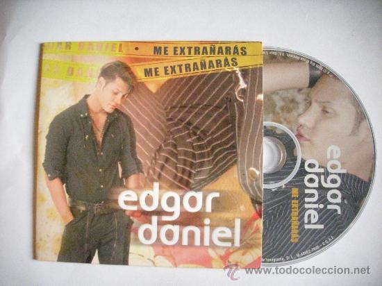 CDs de m&uacute;sica: EDGAR DANIEL/ ME EXTRA&Ntilde;ARAS /CD SINGLE /PEPETO RECORDS - Foto 1