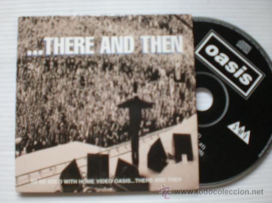 CDs de m&uacute;sica: oasis. there and then. single cd 3 temas. nuevo - Foto 1