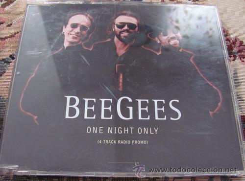 CDs de m&uacute;sica: BEE GEES - ONE NIGHT ONLY - CDSINGLE PROMO - Foto 1