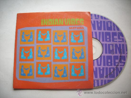 CDs de m&uacute;sica: INDIAN VIBES / MATHAR (2 VERSIONES) (CD SINGLE 1994) PEPETO RECORDS - Foto 1